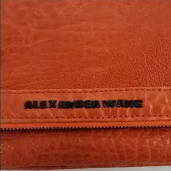 Momma Alexander Wang orange 🍊 crossbody/ Clutch